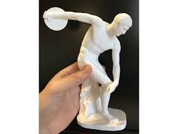 Escultura Eaf 3dprinting Impressao3d Decor Sculpture 3d Printing Sculpture Discus Thrower