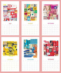 Lisa Congdon 2019 Organized Arrangements Wall Calendar Etsy Wall Calendar Lisa Congdon Club Design