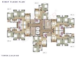 First Floor Plan Tower 2 4 6 8 10 With Images Floor Plans How To Plan Building Plans