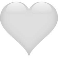 Heart 2 White Icon White Heart Emoji Heart Icons White Heart