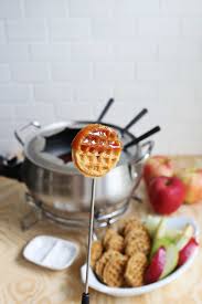 Salted Caramel Fondue A Beautiful Mess Fooooooood Fondue Recipes Fondue Party Food