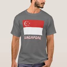 Singapore Flag With Name T Shirt Zazzle Com Singapore Flag Flags With Names Shirts