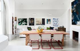 An Art Filled Melbourne Family Home With Santorini Vibes Home Melbourne House Interior Design