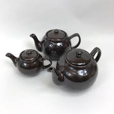 English Country Classic Brown Betty Teapot - Etsy