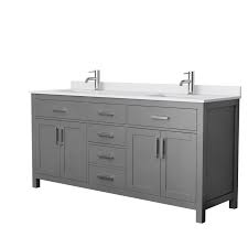 Wyndham beckett double bathroom vanity in dark. Beckett 72 Double Bathroom Vanity Dark Gray Beautiful Bathroom Furniture For Every Home Wyndham Collection