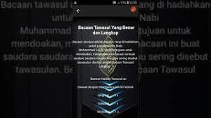 Tawasul merupakan salah satu bacaan yang wajib dibaca sebelum anda mengamalkan sebuah keilmuwan, terlebih ilmu hikmah. Bacaan Tawasul Lengkap App Ù„Ù€ Android Download 9apps