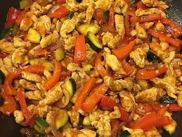 Geschnetzeltes Mediterran Von Kipo32 Chefkoch Rezept Hahnchen Gemuse Pfanne Geschnetzeltes Geschnetzeltes Mit Gemuse