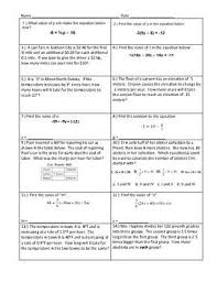 Includes Equations With One Solution No Solution And Infinite Solutions Real World Application Problems Included Answer Key I Equations Math 8th Grade Math