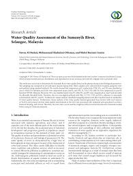 That malaysia's approach to environmental pollution management is broad in scope and not in. Pdf Water Quality Assessment Of The Semenyih River Selangor Malaysia
