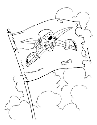 Free printable coloring pages featuring pirate flags. Online Coloring Pages Coloring Pirate Flag Coloring