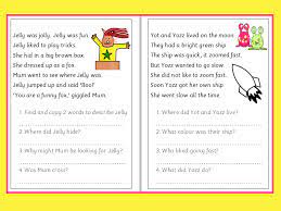 The focus is now on developing their phonics and comprehension skills as they become confident and fluent readers. Phonics Phase 3 Reading Comprehension Booklet Teaching Resources