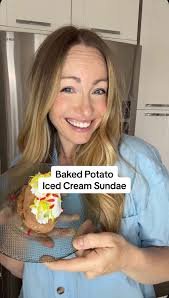 Sandra Lee Baked Potato Ice Cream
