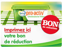 Bon de réduction à charger sur carte de fidélité. Bon De Reduction Becel Pro Activ A Imprimer En Ligne Je Suis Malin