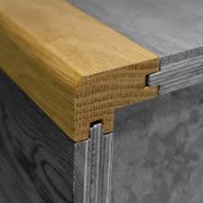 Grooved pvc stair nosing for straight angles : Flush Fit Stair Nosing Valley Floors