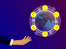 This page lists global currency symbols used to denote that a number is a monetary value, such as the dollar sign $, the pound sign £, and the euro sign €. Illustration For Currency Exchange Symbols Of Money Currencies Of Different Countries Of The World Are Located On Arrows Around The Earth For Financial Company Bank Exchange Office Vector Ù…ÙˆÙ‚Ø¹ ØªØµÙ…ÙŠÙ…ÙŠ