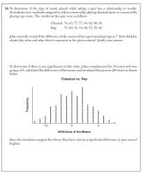 I preferred the book opposed to online study kits, because we could write notes right on the pages and highlight things, and it was easy to. Patrick Honner On Twitter Somehow I Missed This August 2018 Algebra 2 Regents Exam Question In Which Students Use Data To Conclude That Listening To Rap Music Lowers Quiz Scores Math Mathchat