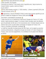 Lundi, mardi, mercredi, jeudi, vendredi, samedi, dimanche département habilitation : Trophee Des Sports De La Presse De La Manche Zachary Lemonnier Elu Meilleur Espoir La Presse De La Manche
