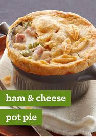 Ham Pot Pie With Cheese And Veggies Recipe Pot Pies Recipes Recipes Kraft Recipes