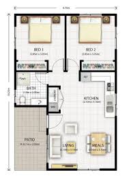 Converting A Double Garage Into A Granny Flat House Plans Small House Floor Plans Apartment Floor Plans
