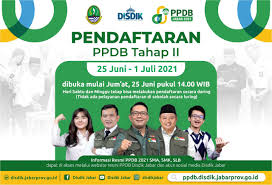 Then you don't need to go outside for new admissions. Ppdb 2021