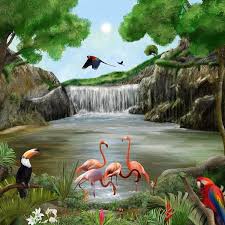 Pool Party Art Print By Mark Taylor Beautiful Nature Pictures Beautiful Places Nature Beautiful Nature Wallpaper