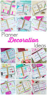 Planner Decoration Ideas Planner Decorating 365 Planner Planner Organization