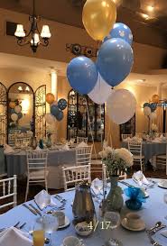 Simple Balloon Centerpiece For Baby Shower Kids Party Entertainers Fun Balloons Baby Shower Balloons