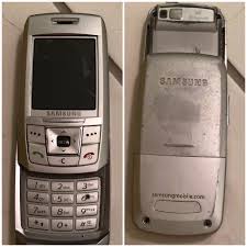 Old Phone! - Samsung E250 from 2006 ...