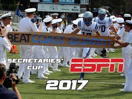 We did not find results for: Espn To Televise U S Merchant Marine Academy U S Coast Guard Academy Football Game Beginning In 2017 U S Merchant Marine Academy