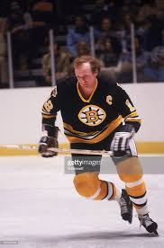 Canadian Professional Hockey Player Wayne Cashman Right Wing For The Boston Bruins Skates On The Ice Duri Nhl Hockey Players Nhl Boston Bruins Hockey Players