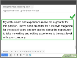 Practice application for employment general information: 4 Ways To Write A Follow Up Email For A Job Application Wikihow