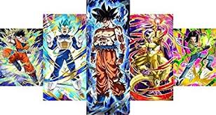 Mar 21, 2011 · spoilers for the current chapter of the dragon ball super manga must be tagged at all times outside of the dedicated threads. Amazon Com 5 Piece Modern Oil Painting Canvas Art Vegeta Dragon Ball Z Super Saiyan Painting Goku And Vegeta Poster Dragon Ball On Canvas For Decor Living Room Framed Ready To Hang L Posters