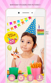 Selamat ulang tahun anakku tersayang, semoga panjang umur, menjadi anak yang pintar dan berbakti kepada orangtua. Edit Foto Stiker Ulang Tahun For Android Apk Download