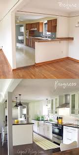 Even though this isn't my kitchen, i had a major big part in helping andrea and david renovate this kitchen, making it new and fresh and also adding. Remodelaholic Light And Bright 1950 S Ranch Kitchen Makeover