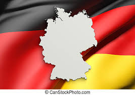 Republic of germany map flag. Silhouette Of Germany Map With Flag 3d Rendering Of Germany Map And Flag On Background Canstock