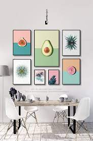 Whether a separate room or part of an open flowing space, we're sure to have a print that complements your dining room décor. Pink And Blue Kitchen Poster Citrus Print Pop Art Vegan Etsy Kitchen Decor Wall Art Kitchen Wall Print Dining Room Art