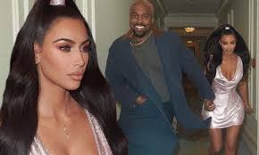 A source tells et that kanye west is '100 percent planning on running for president' in the 2020 election and it is 'not a publicity stunt.' a second source. Kim Kardashian And Kanye West Have Fun In Behind The Scenes Snaps From Versace Show Daily Mail Online