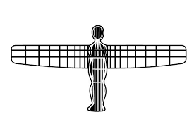 Angel Of The North Svg Cut File By Creative Fabrica Crafts Creative Fabrica