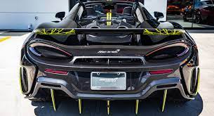 Blijkbaar geïnspireerd door een giftige spin genaamd de segestria florentina, heeft de mclaren 600lt segestria borealis een designthema dat zich concentreert rond de borealis zwarte verflaag van mso. Mclaren 600lt Spider Segestria Borealis Will Tangle You In Its Web Carscoops