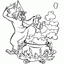 Chaudrons de sorciere avec potion verte magique sur fond transparent illustration realiste ensemble isole vecteur gratuite>. Coloriage D Une Sorciere Qui Prepare Une Potion Magique Dans Un Chaudron Coloriages D Halloween Sorcieres Coloriage Coloriage Coloriage Halloween A Imprimer