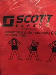 3M Scott Safety ERSATZ 15 Min Zylindertasche ELSA 2000 Evakuierung Flucht  Rettun