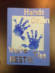 See more ideas about birthday cards, dad birthday card, homemade birthday cards. Handprint Birthday Card For Dad Dad Birthday Card Birthday Presents For Dad Grandma Birthday Card