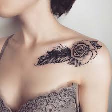 43 Jaw Dropping Collar Bone Tattoos For Women Stayglam Collar Bone Tattoo Shoulder Tattoos For Women Elegant Tattoos