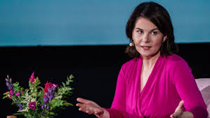 In october 2008, she was elected to the executive board of her party's state group in brandenburg, rising up to chair of the. Annalena Baerbock In A Tv Interview Afterwards Injuredly