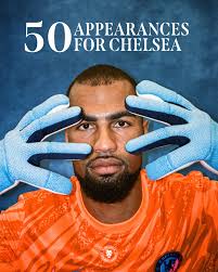 Robert Sanchez with his 50th appearance for Chelsea 🇪🇸 His stats so far:  ⦾ 49 Matches ⦾ 12 Clean Sheets ⦾ 63 Goals Conceded ⦾ 6 Errors leading to  goal [5 this season] #CFC #Chelsea #ChelseaFC