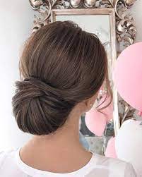 Sleek Wedding Hairstyle Inspiration Elegant Chignon Bridal Hairstyle Ideas Weddi Sleek Wedding Hairstyles Wedding Hair Inspiration Unique Wedding Hairstyles