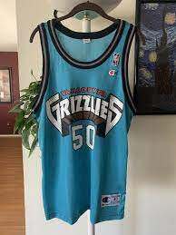 100% authentic bryant reeves mitchell ness 96 97 grizzlies jersey size 48 xl men. Vintage Champion Bryant Reeves Vancouver Grizzlies Throwback Jersey Size 40 Ebay