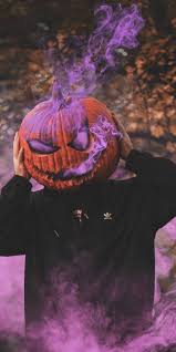 1206x2622px, 2K free download | Pumpkin head, scary, cool halloween, HD  phone wallpaper | Peakpx