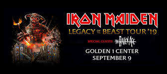 Order your copy ⬇️ irnmdn.co/notd. Iron Maiden Golden 1 Center