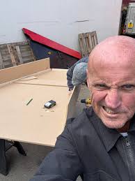 Ok so me and Johns first job of our break is to make a new piano shell for  the Anything For Love Show. Break my arse hahaha we never stop 🔥🎸